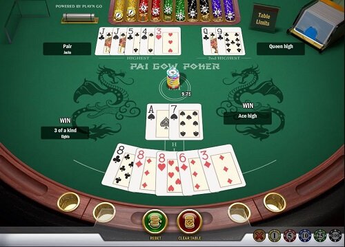 Casino Games-Pai Gow Poker Casino Game